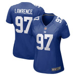 Womens New York Giants Dexter Lawrence Royal Game Jersey Gift for New York Giants fans