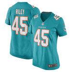 Womens Miami Dolphins Duke Riley Aqua Game Jersey Gift for Miami Dolphins fans