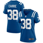 Womens Colts TJ Carrie Royal Game Jersey Gift for Colts fans