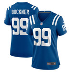 Womens Colts DeForest Buckner Royal Game Jersey Gift for Colts fans