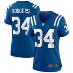 Womens Colts Isaiah Rodgers Royal Game Jersey Gift for Colts fans