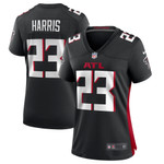 Womens Atlanta Falcons Erik Harris Black Game Player Jersey Gift for Atlanta Falcons fans