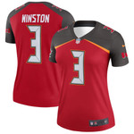 Womens Tampa Bay Buccaneers Jameis Winston Red Legend Player Jersey Gift for Tampa Bay Buccaneers fans