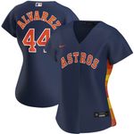 Womens Houston Astros Yordan Alvarez Navy Alternate Player Jersey Gift For Houston Astros Fans