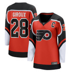 Womens Philadelphia Flyers Claude Giroux Orange 2020/21 Special Edition Player Jersey gift for Philadelphia Flyers fans