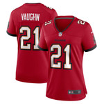 Womens Tampa Bay Buccaneers KeShawn Vaughn Red Player Jersey Gift for Tampa Bay Buccaneers fans