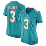 Womens Miami Dolphins Will Fuller V Aqua Game Player Jersey Gift for Miami Dolphins fans