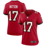 Womens Tampa Bay Buccaneers Justin Watson Red Game Jersey Gift for Tampa Bay Buccaneers fans