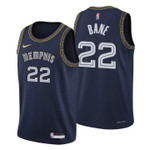 Memphis Grizzlies Desmond Bane 22 NBA Basketball Team City Edition Navy Jersey Gift For Memphis Fans