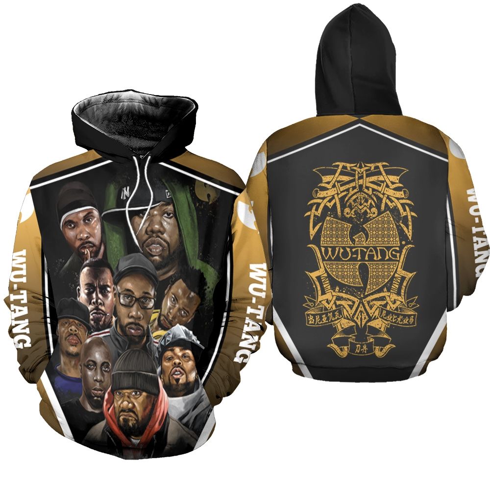 Wu Tang Clan The Rza The Gza And The Method Man Legend Hip Hop Rapper Fleece Bomber Jacket