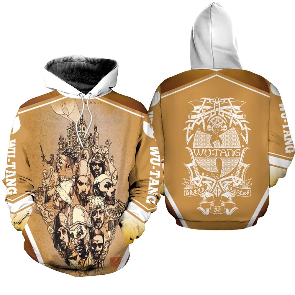The Wutang Clan From The Street Of Shaolin Legend Hip Hop Hoodie