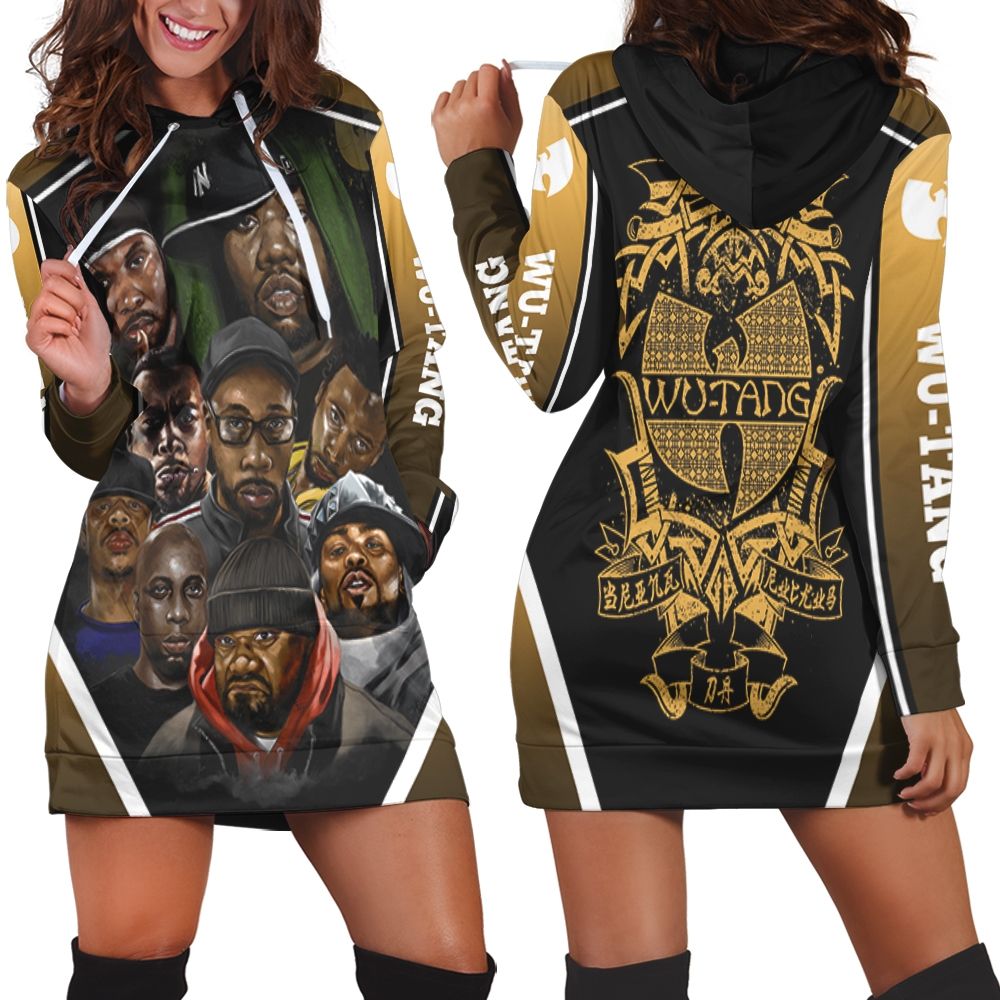 Wu Tang Clan The Rza The Gza And The Method Man Legend Hip Hop Rapper Hoodie Dress
