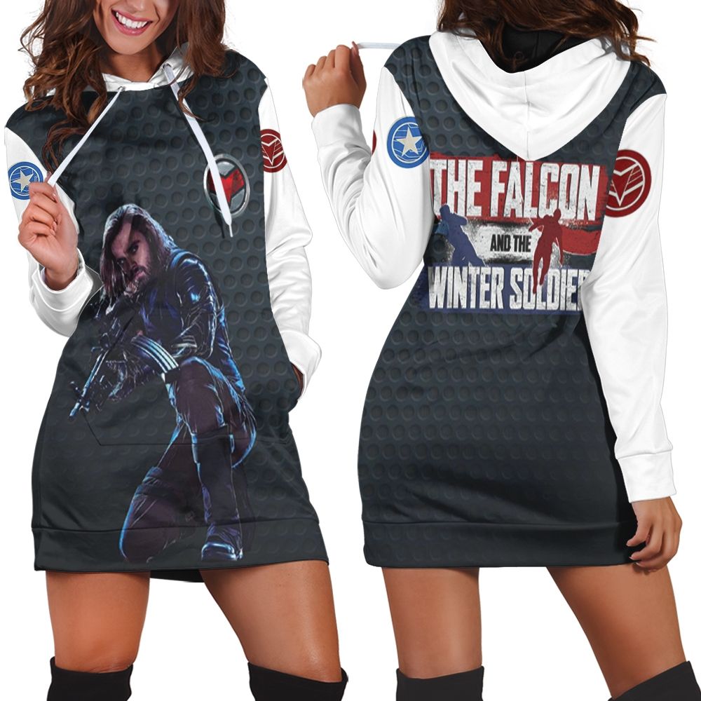 The Winter Soldier The Shadow Killer Hoodie Dress