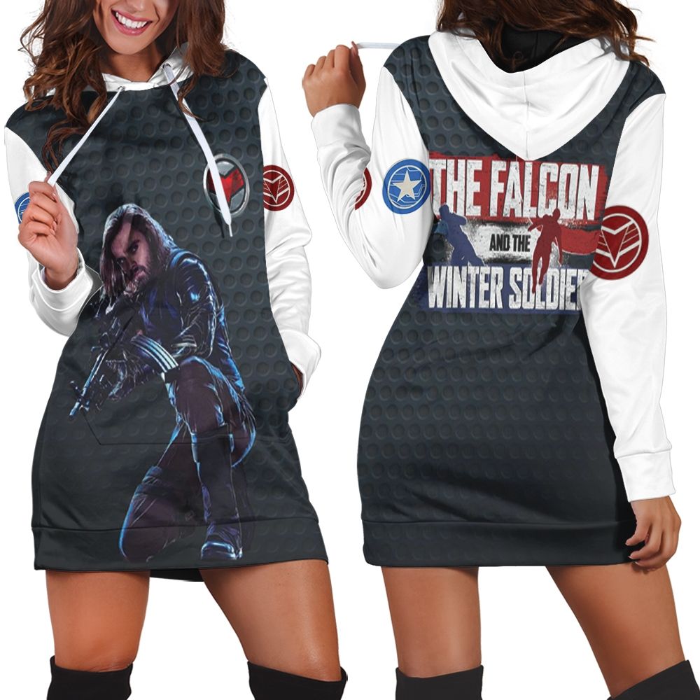 The Winter Soldier The Shadow Killer 1 Hoodie Dress