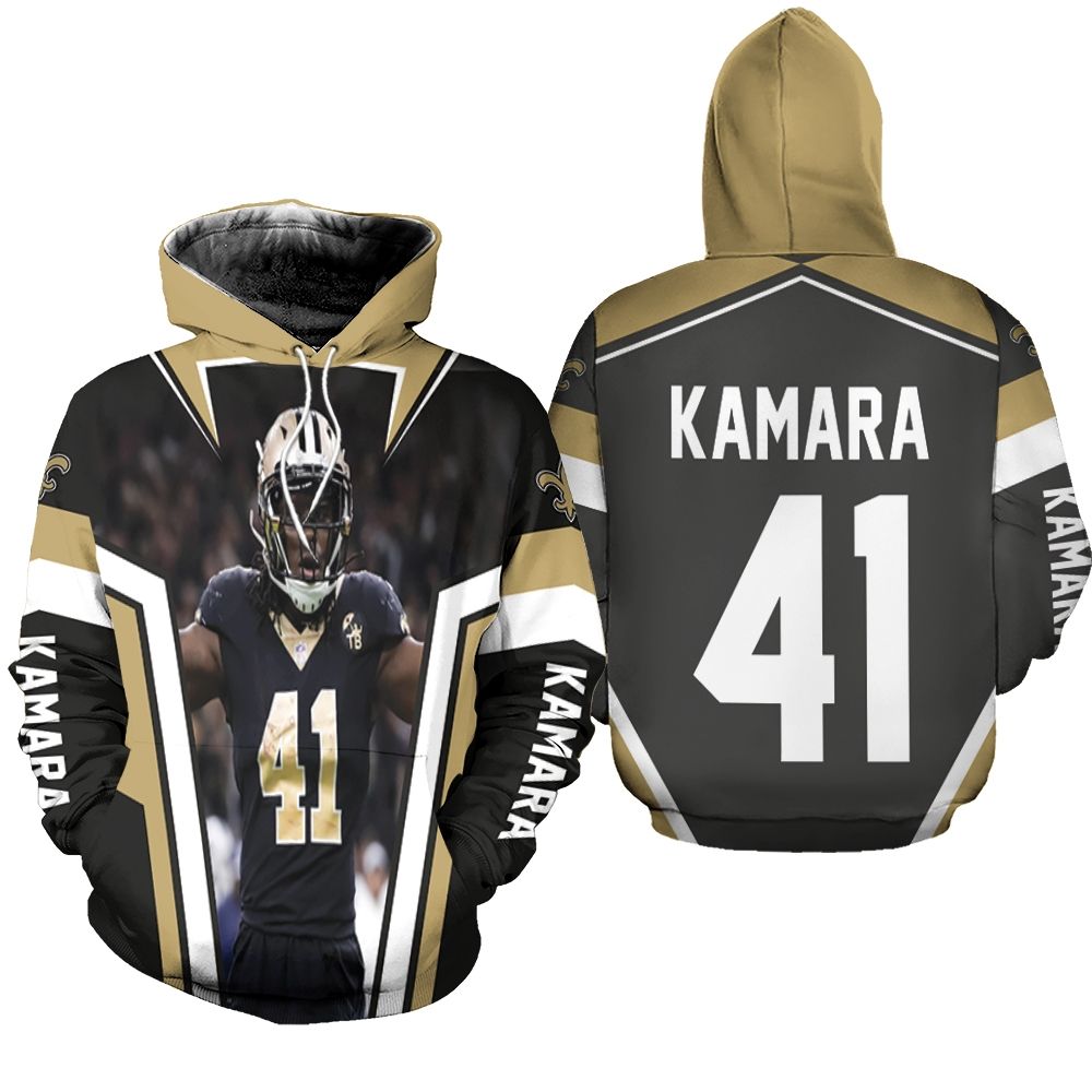New Orleans Saints Alvin Kamara 41 Legend Hoodie