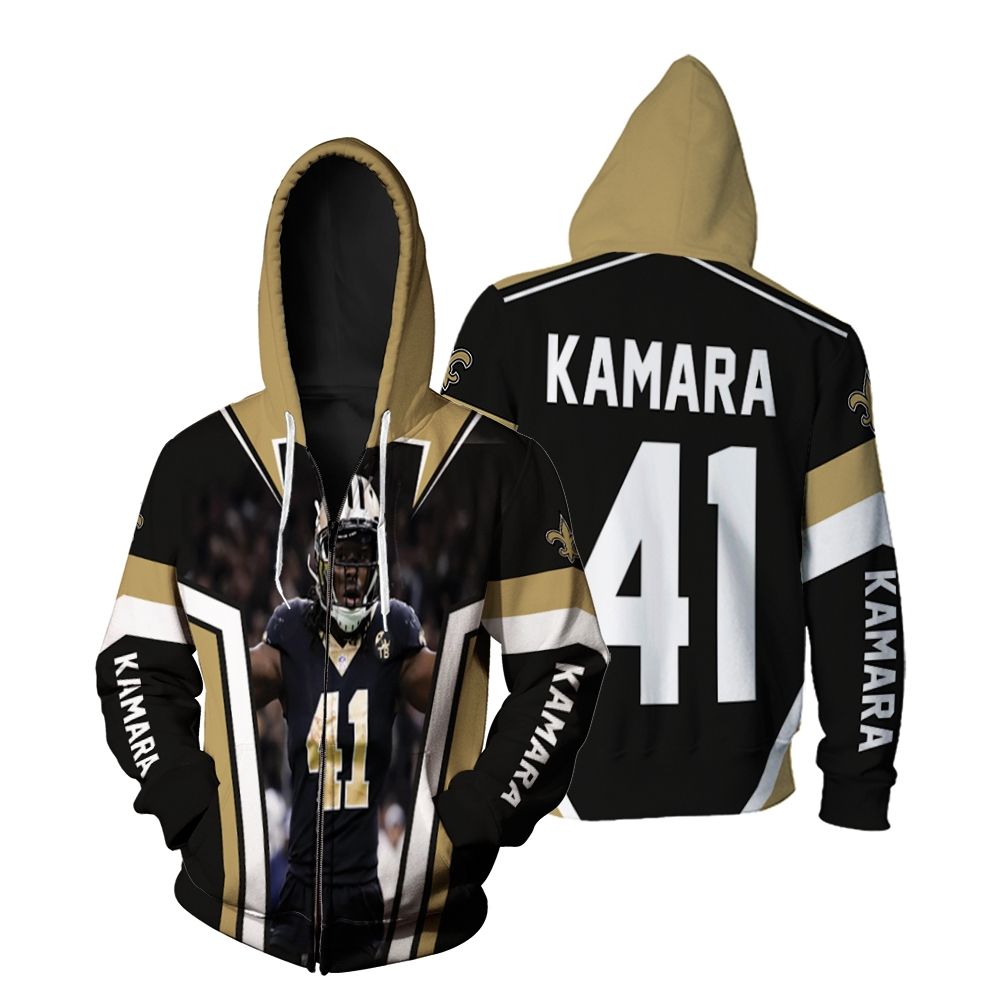 New Orleans Saints Alvin Kamara 41 Legendary Hoodie