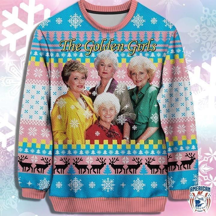The golden girls fan christmas knitting pattern sweatshirt 3d shirt Hoodie