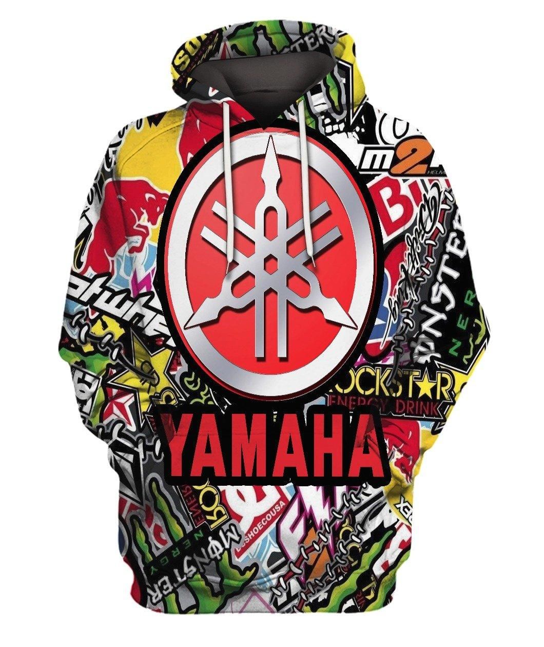 Yamaha Racing Full 3d 3d Graphic Printed Tshirt Hoodie Up To 5xl 3D Hoodie Sweater Tshirt