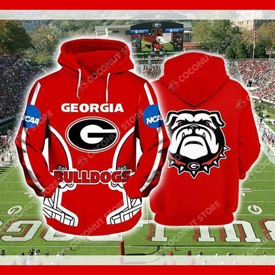 Georgia Bulldogs Ncaa For Bulldogs Fan 3d Printed Hoodie 3d 3d Graphic Printed Tshirt Hoodie Up To 5xl 3D Hoodie Sweater Tshirt
