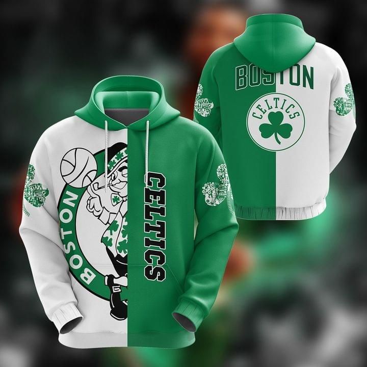 Boston Celtics Payton Pritchard #11 NBA Great Player Black Statement Edition 2019 3D Designed Allover Gift For Boston Fans Hoodie