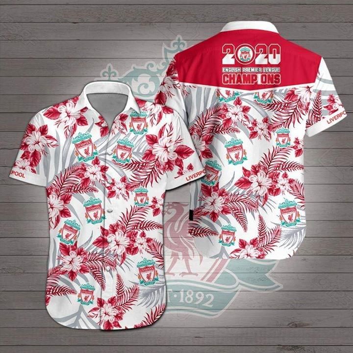 Liverpool football club 2020 champions hawaiian t shirt 3D Hoodie Sweater Tshirt