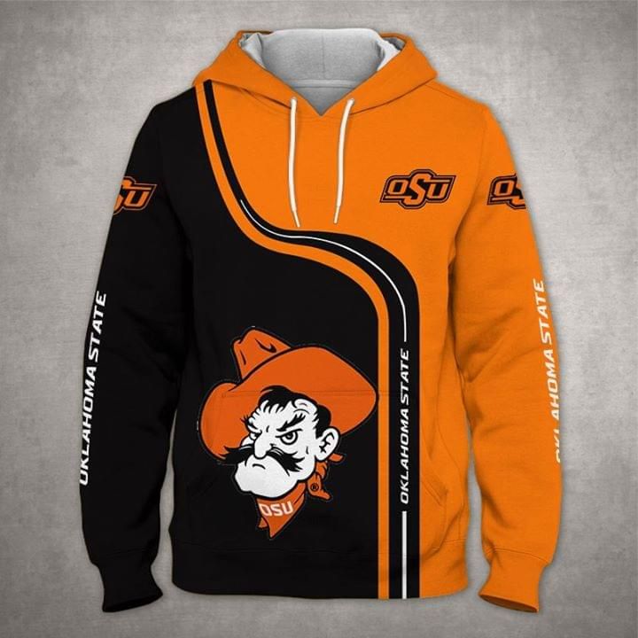 Oklahoma state cowboys ncaa for cowboys fan 3d printed (2) 3D Hoodie Sweater Tshirt