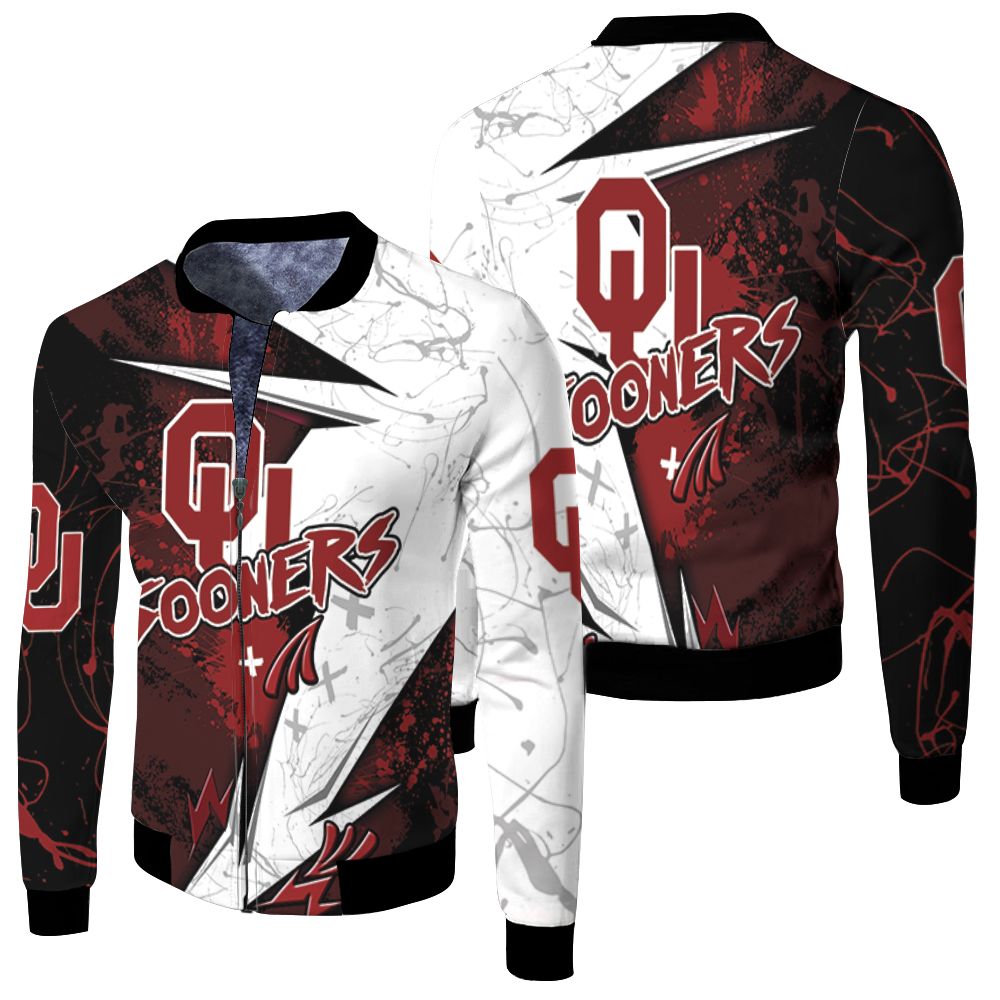 Oklahoma Sooners For Football Lover 3d t shirt hoodie sweater Fleece Bomber Jacket