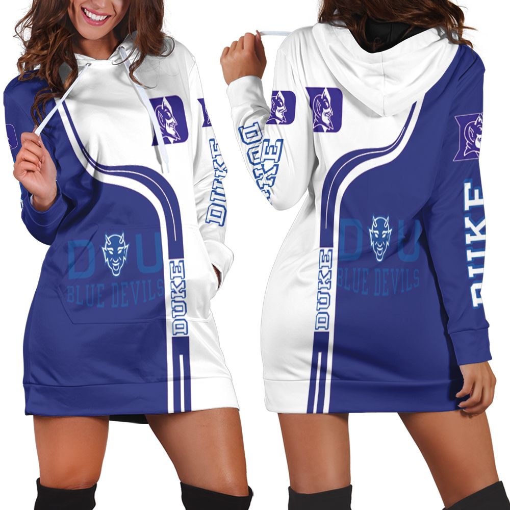 Duke Blue Devils Ncaa For Devils Fan 3d t shirt hoodie sweater Hoodie Dress