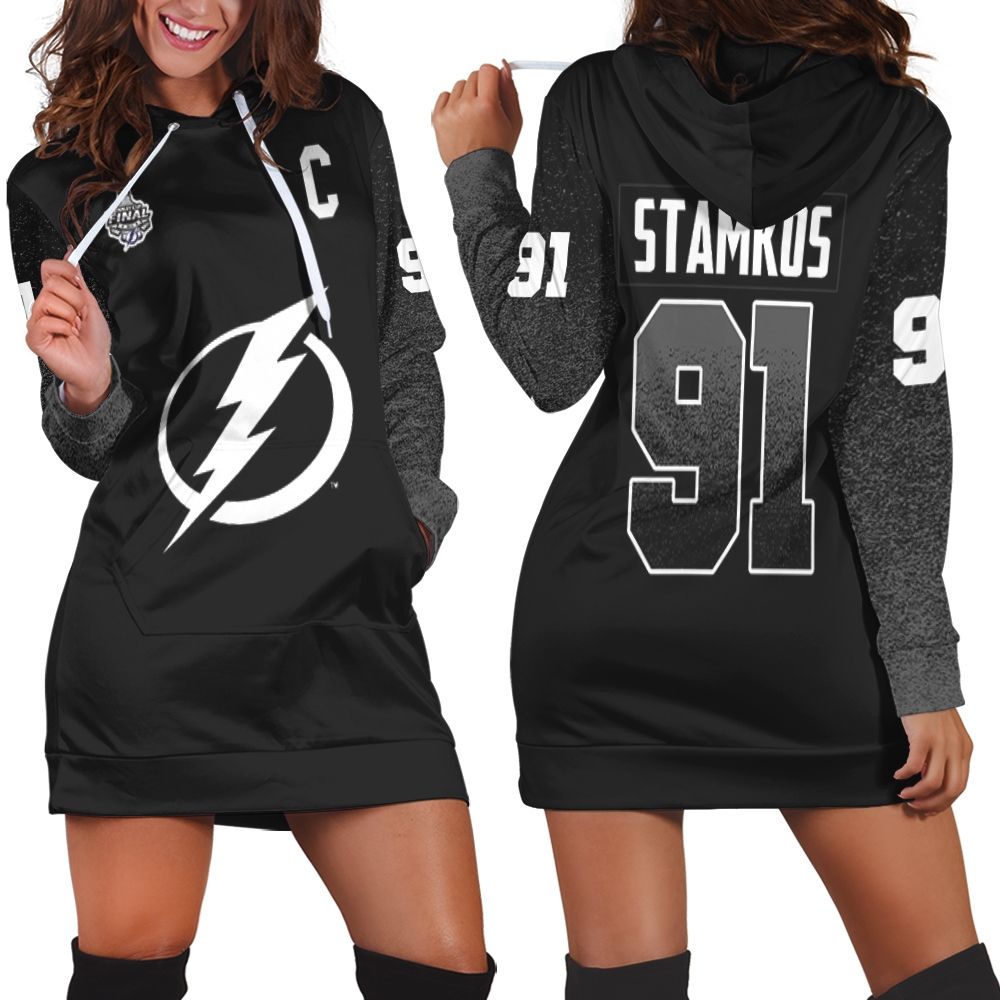Tampa Bay Lightning NHL Ice Hockey Team Logo White 3D Designed Allover Custom Name Number Gift For Lightning Fans Hoodie Dress