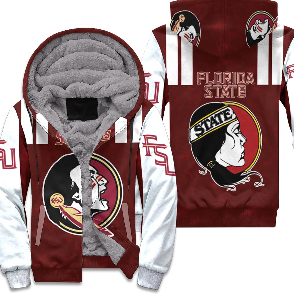 Florida State Seminoles Camo Pattern 3d Personalized Hoodie