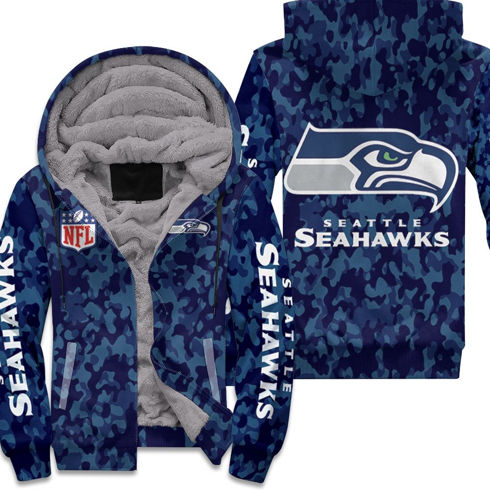 Seattle Seahawks Fan Nfl Jacket 3d Fleece shirt Fleece Hoodie