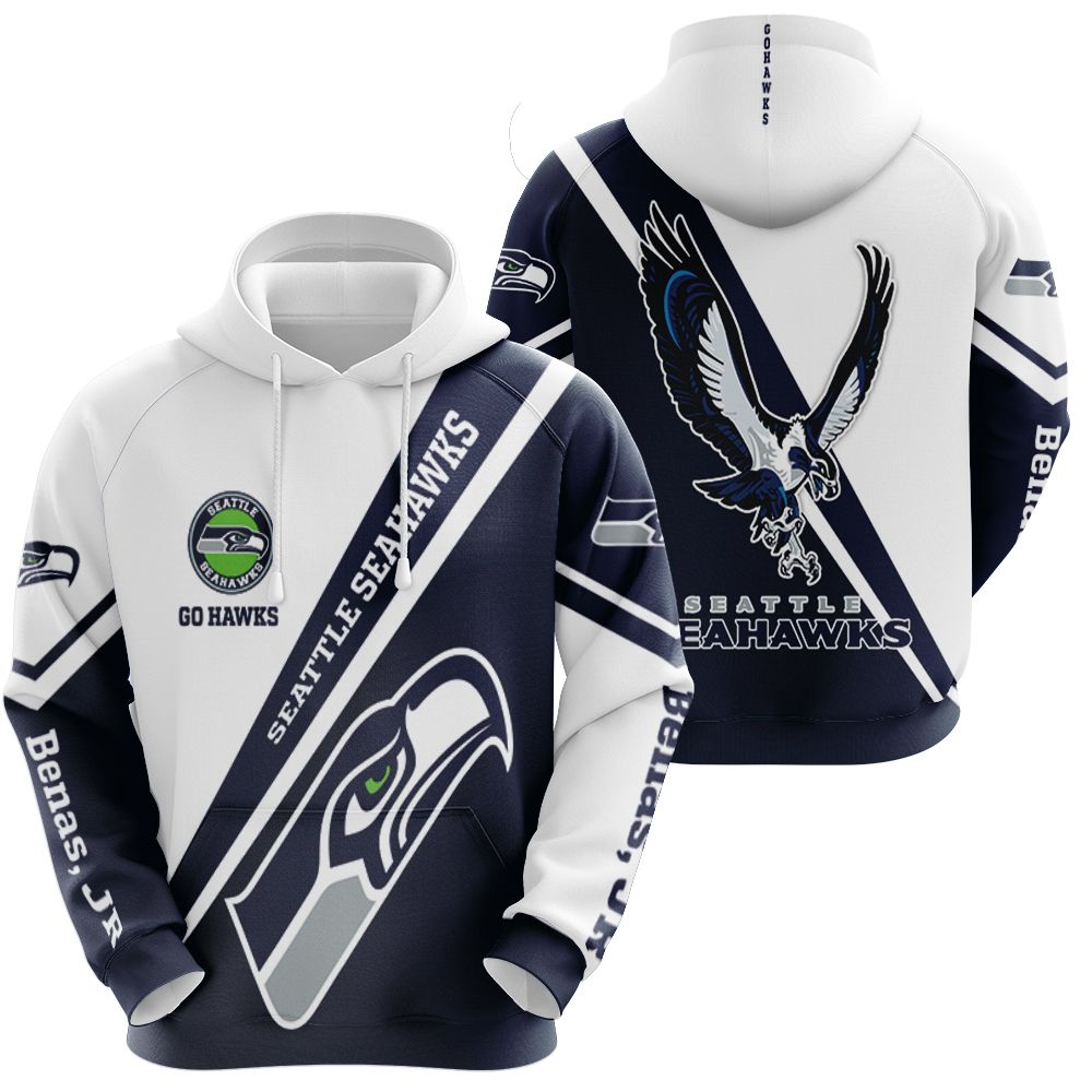 personalized seattle seahawks 3d t shirt hoodie shirt Hoodie