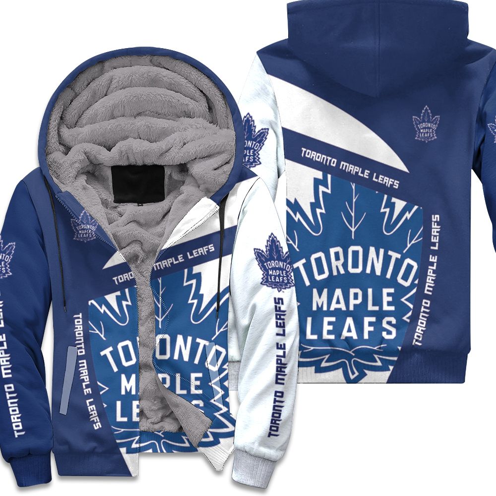 Toronto maple leafs nhl fan 3d shirt Fleece Hoodie