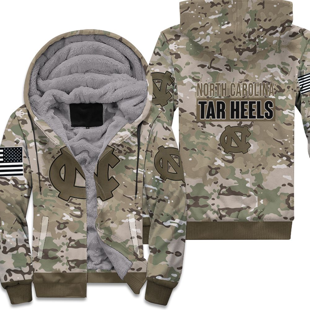 Seattle Seahawks Camouflage Veteran 3d shirt Fleece Hoodie