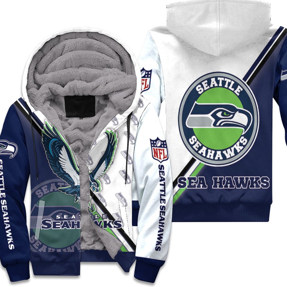 Seattle Seahawks nfl fan 3d shirt Fleece Hoodie