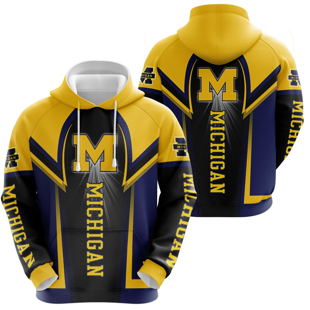 Michigan wolverines ncaa for wolverines fan 3d shirt Hoodie