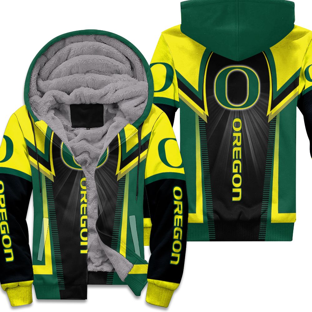 Oregon Ducks Ncaa For Ducks Fan 3d shirt Fleece Hoodie