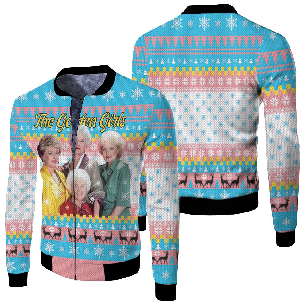 The Golden Girls Fan Christmas Knitting Pattern Sweatshirt Sweatshirt 3d 3d Graphic Printed Tshirt Hoodie Up To 5xl shirt Fleece Bomber Jacket