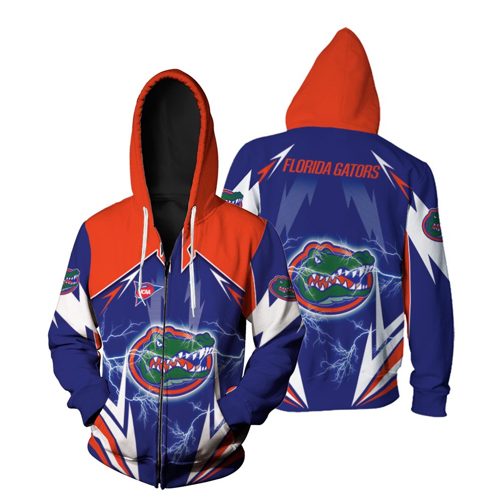 Florida gators logo sec championship 3d shirt Zip Hoodie