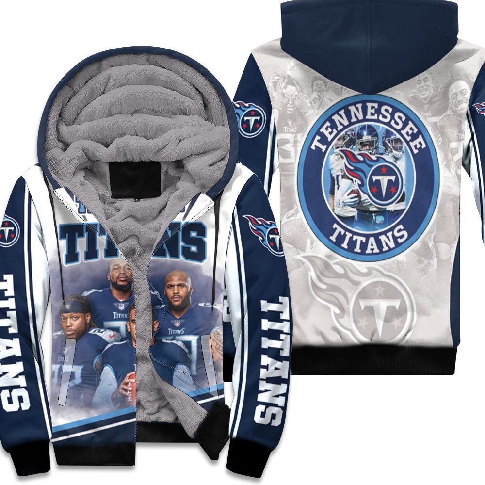 A.J.Brown Tennessee Titans Super Bowl 2021 Afc South Division Champions Fleece Hoodie