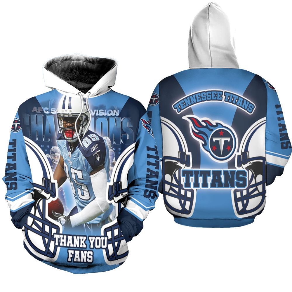 A.J Brown #11 Tennessee Titans Afc South Champions Super Bowl 2021 Hoodie