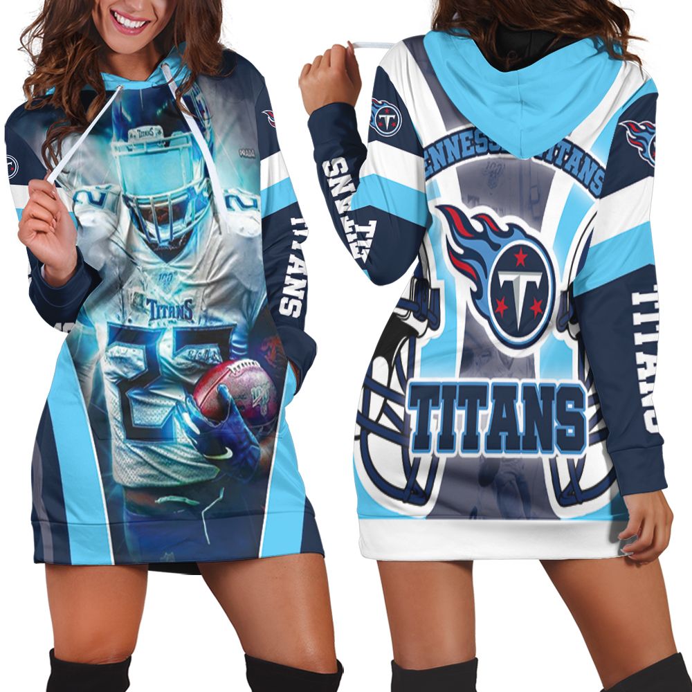 Tye Smith #23 Afc South Division Champions Super Bowl 2021 Hoodie Dress