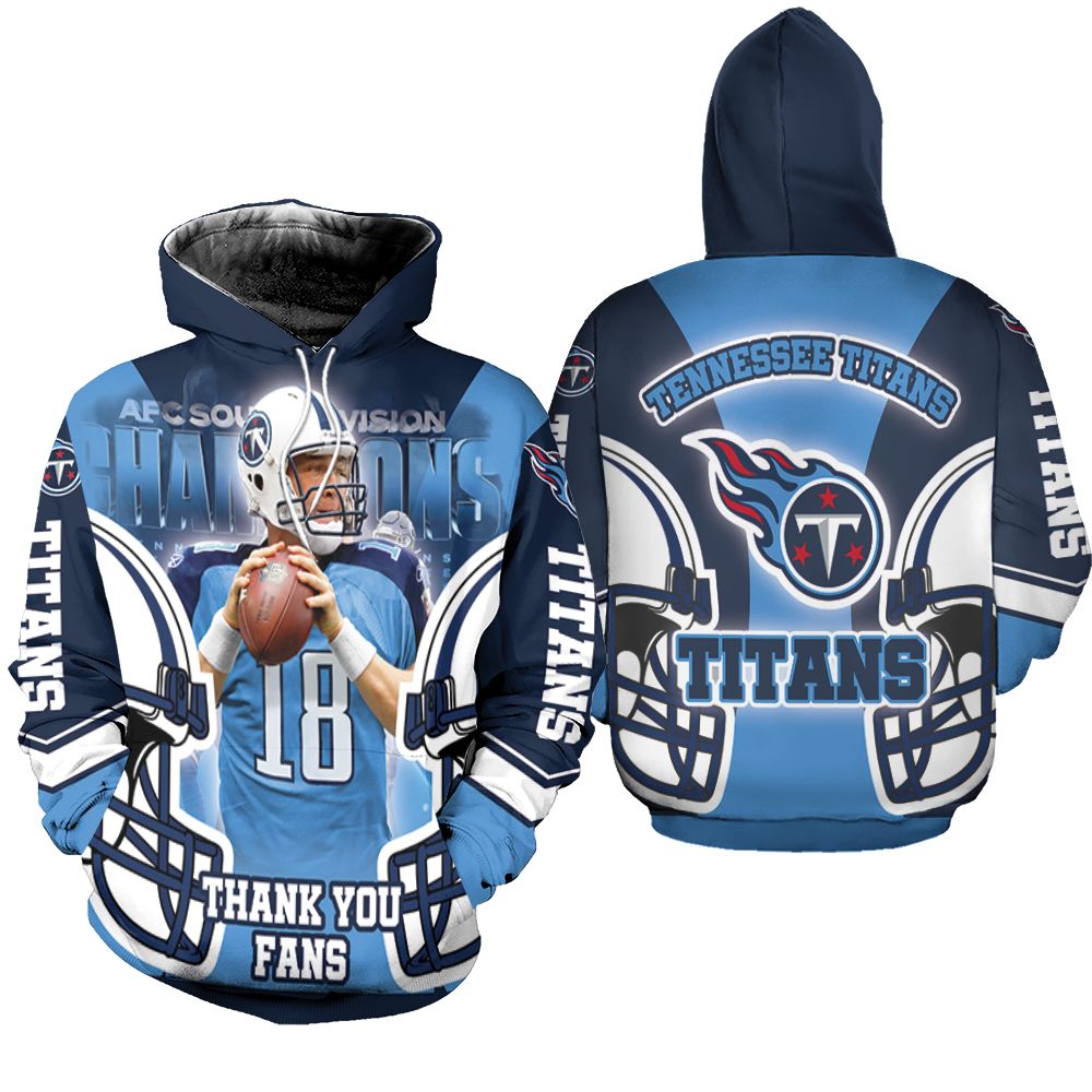 Derrick Henry King #22 Tennessee Titans Afc South Division Champions Super Bowl 2021 Hoodie