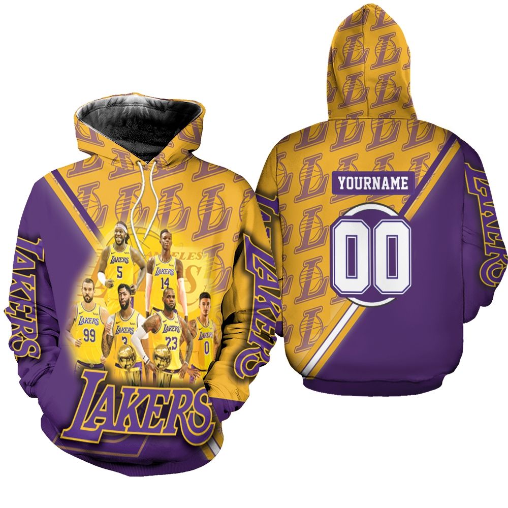Los Angeles Lakers Logo Nba Western Conference Nba Hoodie