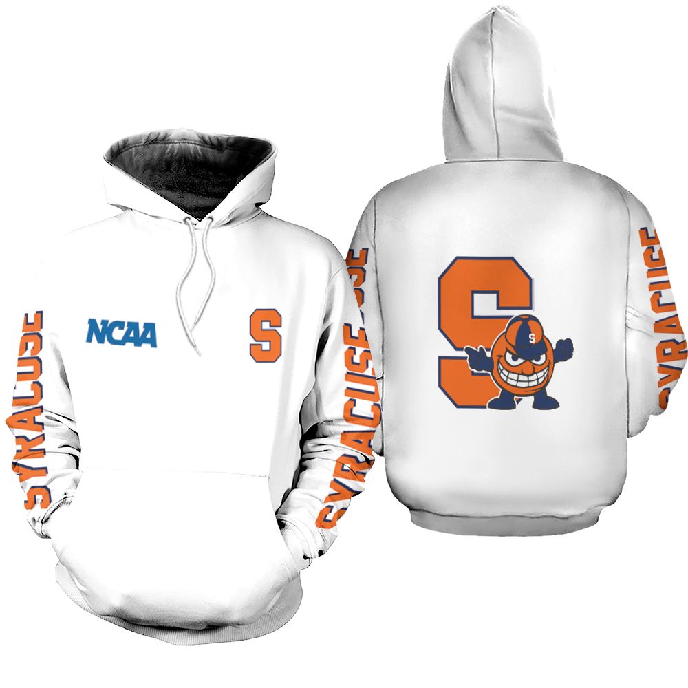 Syracuse Orange NCAA Bomber 3D Personalized Hoodie