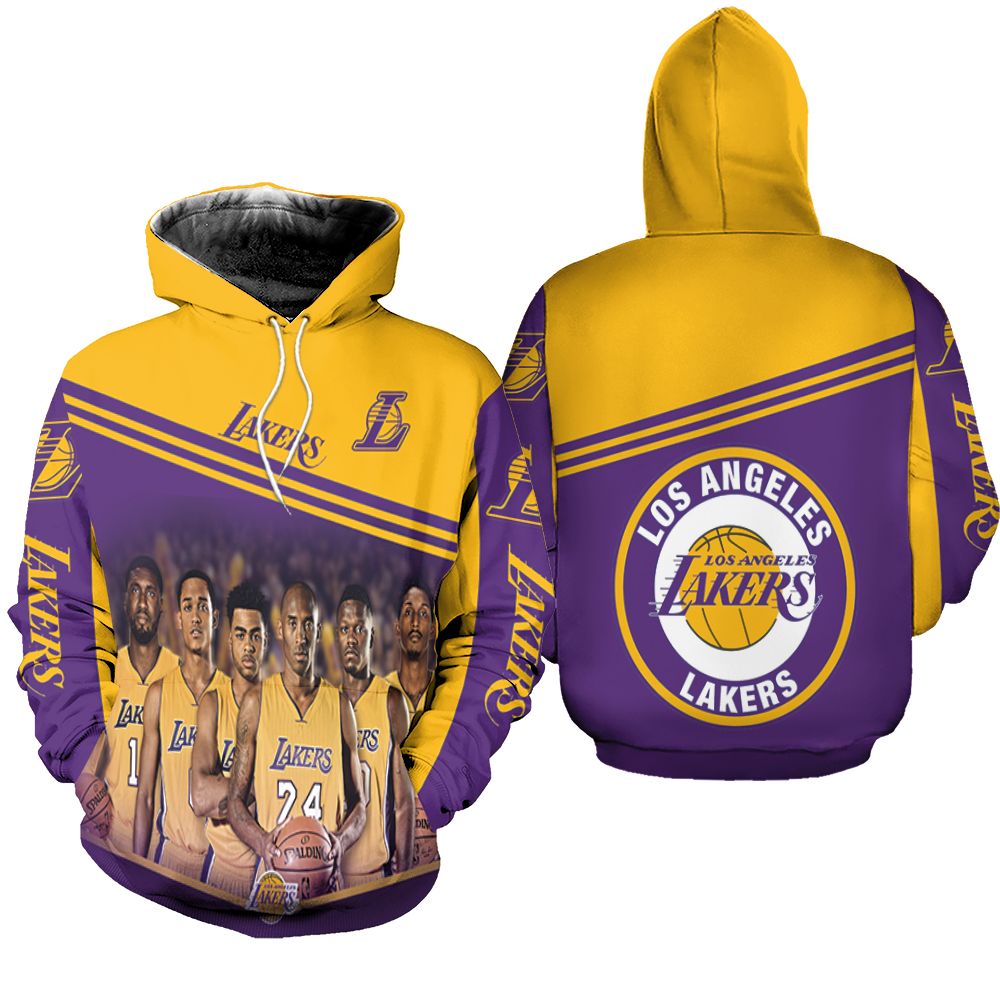 Los Angeles Lakers Nba Western Conference Logo Hoodie
