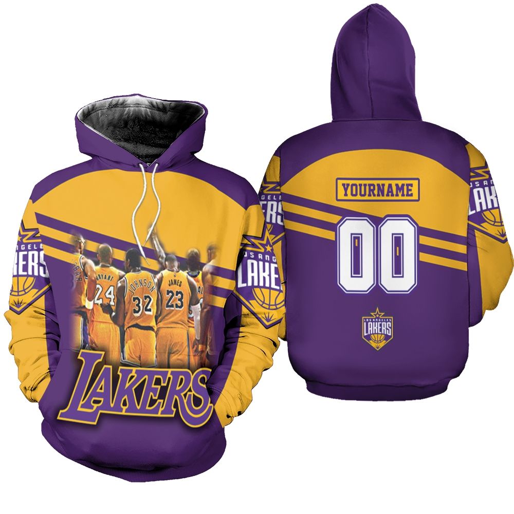 Los Angeles Lakers Logo Nba Western Conference Nba Hoodie