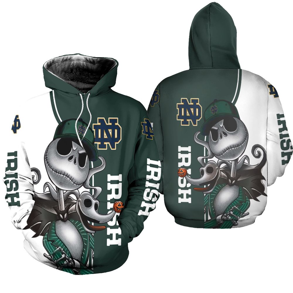 Notre Dame Fighting Irish 11x National Champions 3d Print Hoodie Hooded Blanket