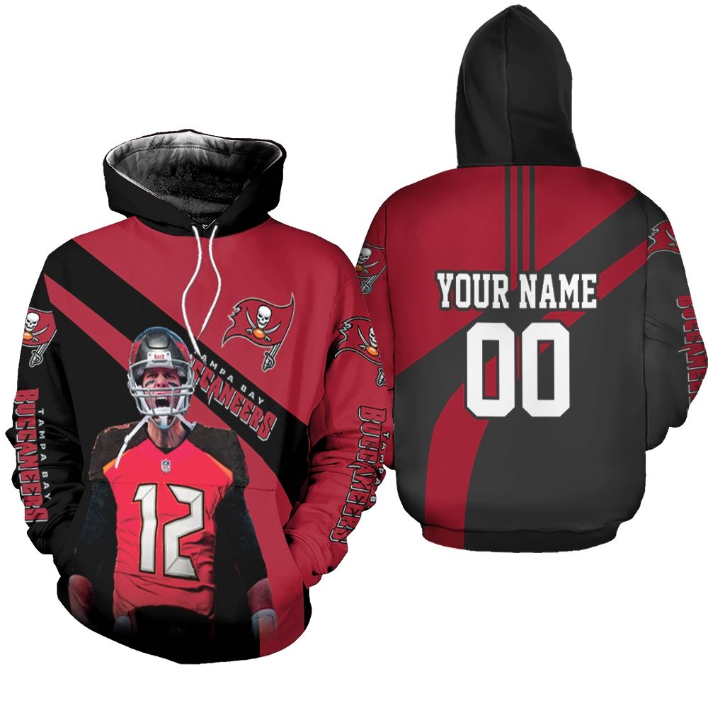 Tampa Bay Buccaneers Tom Brady And Team 2021 NFL Champions Personalized Hoodie