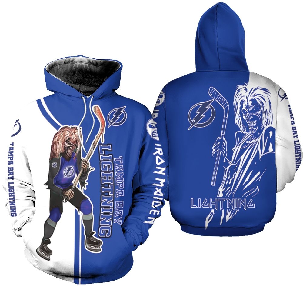 Tampa Bay Lightning And Zombie For Fans Hoodie